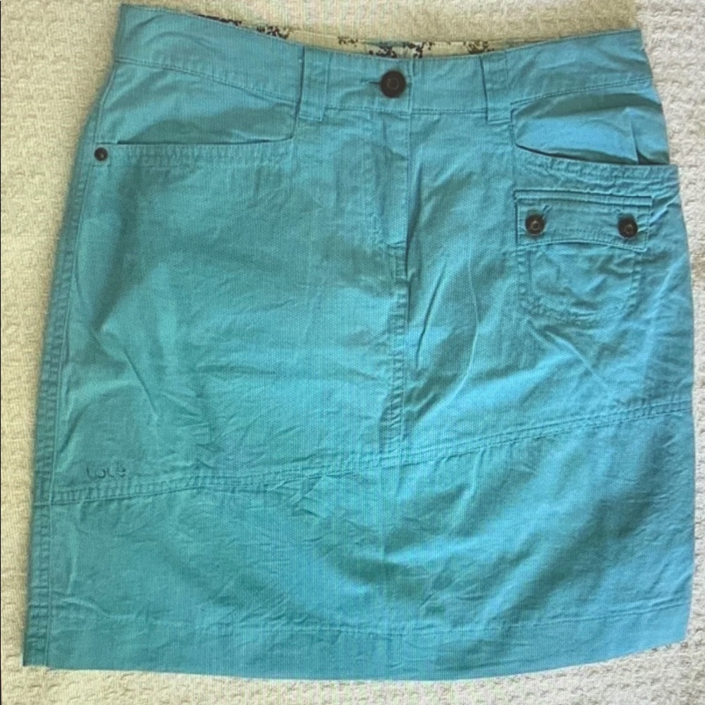 Women's Blue Mini Skirt